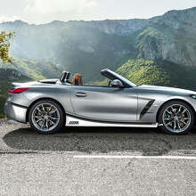 Adesivi in Vinile Fasce Laterali Stile Triple M per BMW Z4_2