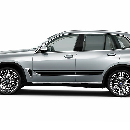 Kit di decalcomanie per strisce inferiori Accent Racing per BMW X5 G05
