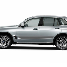 Kit di decalcomanie per strisce inferiori Accent Racing per BMW X5 G05
 3
