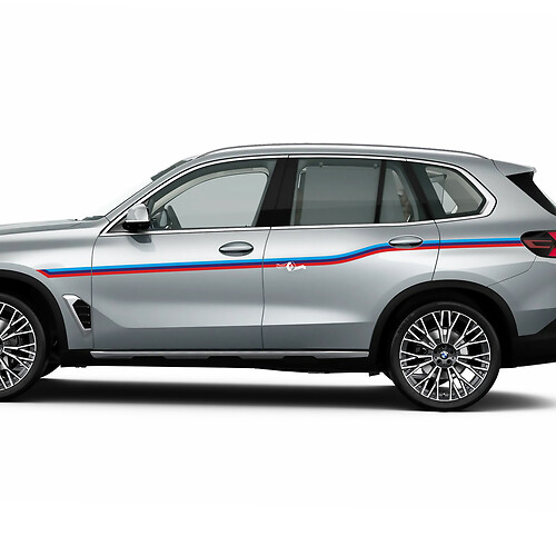Kit di decalcomanie per strisce inferiori Accent Racing per BMW X5 G05
