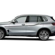 Kit adesivi in vinile strisce laterali M-Style Racing per BMW X5 G05_3