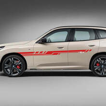 Kit Adesivi Strisce Porta Laterale - Grafiche Vinile Personalizzate 3 per BMW X3 G45 G01 o F25 2