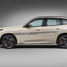 Kit di decalcomanie per strisce per porte laterali BMW X3 2024 - Grafica in vinile personalizzata per G01 e F25 2
 3