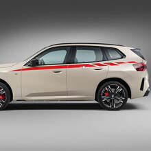 Kit di decalcomanie per strisce per porte laterali BMW X3 2024 - Grafica in vinile personalizzata per G01 e F25 2
 3