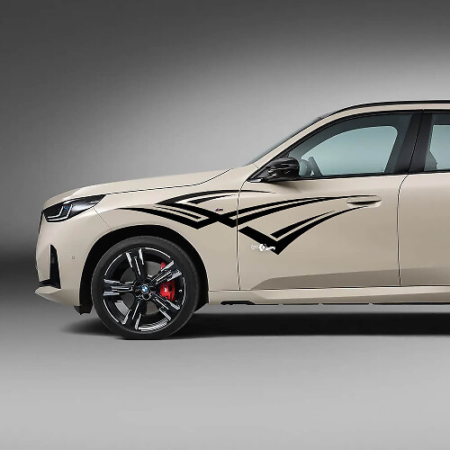 Kit Adesivi Tribali Porta Laterale - Grafica Vinile Personalizzata 2 per BMW X3 G45 G01 o F25