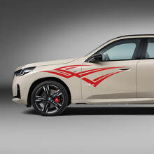 Kit Adesivi Tribali Porta Laterale - Grafica Vinile Personalizzata 2 per BMW X3 G45 G01 o F25 2