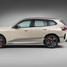 Kit di decalcomanie in vinile a strisce doppie per BMW X3_5