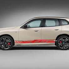 Kit Adesivi Strisce Porta Laterale - Grafiche Personalizzate in Vinile 4 per BMW X3 G45 G01 o F25 4
