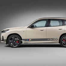 Kit Adesivi Laterali a Strisce M-Style a Scacchi per BMW X3_3