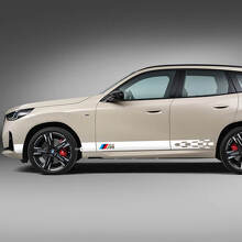 Kit Adesivi Laterali a Strisce M-Style a Scacchi per BMW X3_5