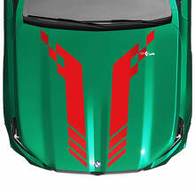 Decalcomania per parabrezza a scacchi Racing con logo M per BMW Serie 5 G60 M5 G90
 2