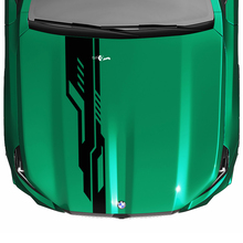 Decalcomania per cofano dall'aspetto moderno a strisce Racing per BMW Serie 5 G60 M5 G90
 2