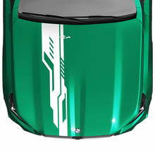 Decalcomania per cofano dall'aspetto moderno a strisce Racing per BMW Serie 5 G60 M5 G90
 8