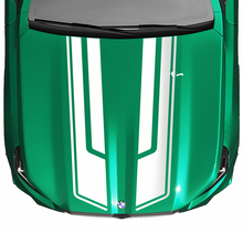 Decalcomania per cofano dall'aspetto moderno a strisce Racing per BMW Serie 5 G60 M5 G90
 9