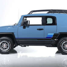 Adesivi Strisce Retrò Vintage per Porta per Toyota FJ Cruiser 2