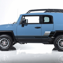 Grafica adesivi per decalcomanie laterali a strisce retrò vintage - adatta per Toyota FJ Cruiser 2
 3