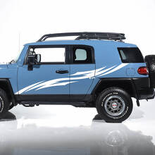 Toyota FJ Cruiser Strisce adesive laterali tribali - Kit personalizzato in vinile
 3