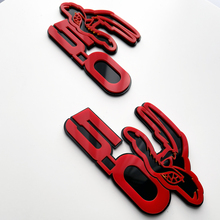 Stemma 3D per stemma parafango COYOTE 5.0 nero vs rosso
 3