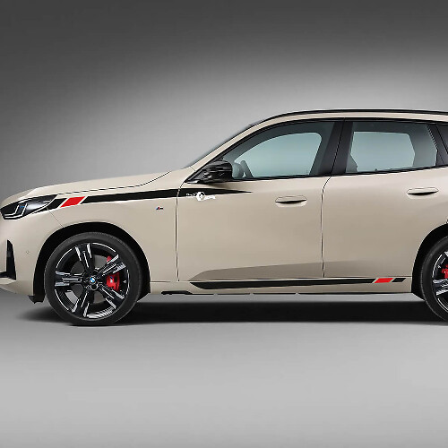 Kit di decalcomanie per strisce per porte laterali BMW X3 2024 - Grafica in vinile personalizzata per G01 e F25 4
