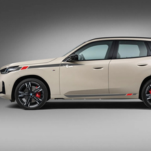 Kit di decalcomanie per strisce per porte laterali BMW X3 2024 - Grafica in vinile personalizzata per G01 e F25 4
 2