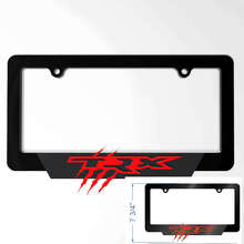 Cornice portatarga in acrilico con artigli TRX per Dodge Ram TRX_4