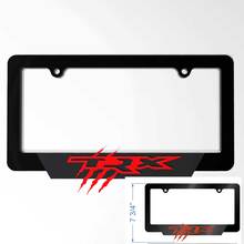Cornici copri targa per veicoli TRX Decorazioni per veicoli adatte a Dodge Ram TRX
 4