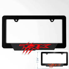Coperture per targhe di veicoli TRX Cornici Decorative per Veicoli adatte a Dodge Ram TRX
 4