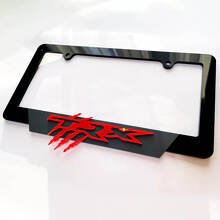 Cornice portatarga in acrilico con artigli TRX per Dodge Ram TRX_5