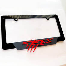 Cornice portatarga in acrilico con artigli TRX per Dodge Ram TRX_6