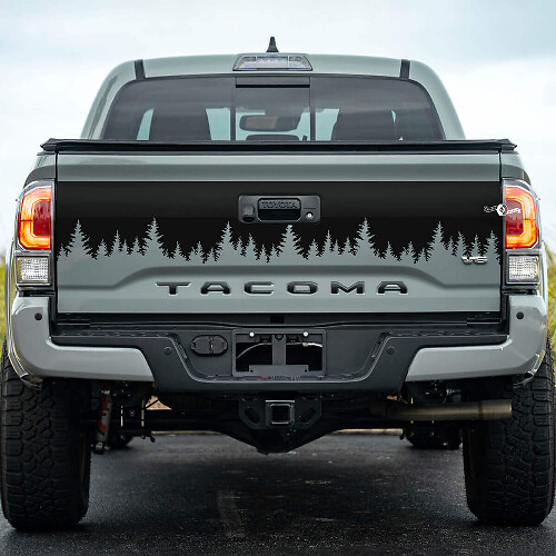 Adesivo in vinile per portellone Forest per Toyota Tacoma