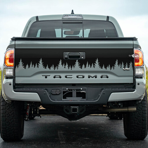 Toyota Tacoma Tailgate Wrap Decal Forrest Edition per Tacoma Vinil Sticker
