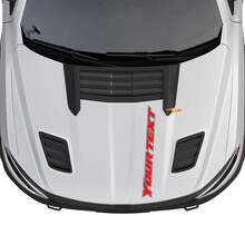 Adesivo in Vinile con Lettere Contornate Personalizzate per Cofano Dodge Ram 1500_2
