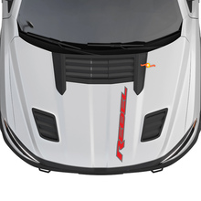 Dodge Ram 1500 Rebel Hood Logo Decalcomania in vinile Adesivo grafico 2 colori
 2