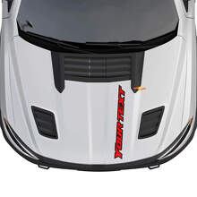 Adesivo in Vinile con Lettere Contornate Personalizzate per Cofano Dodge Ram 1500_4