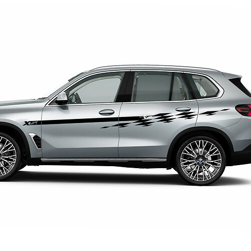 Kit di decalcomanie a strisce a scacchi Accent Racing per BMW X5 G05
