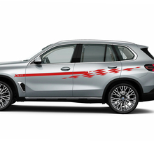 Kit di decalcomanie a strisce a scacchi Accent Racing per BMW X5 G05
 2
