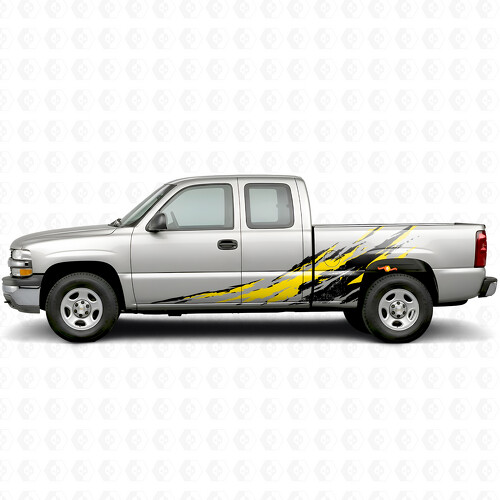 Strisce in vinile usurate per portiera e lato cassone per Chevrolet Silverado 1500 GMT800 1999-2007