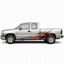 Strisce in vinile usurate per portiera e lato cassone per Chevrolet Silverado 1500 GMT800 1999-2007_2