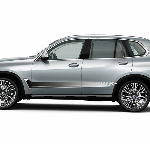 Kit di decalcomanie a strisce stroboscopiche Accent Racing per BMW X5 G05
