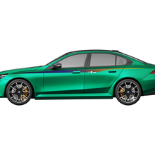 Kit di decalcomanie racing sfumate per strisce laterali per porte per BMW Serie 5 G60 M5 G90 - Adesivi in ​​vinile SupDec Graphix
 2