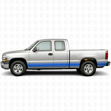 Strisce viniliche sottili accentate per porte e fiancate per Chevrolet Silverado 1500 GMT800 1999-2007_4