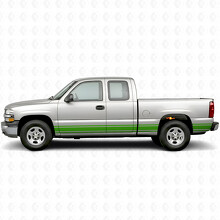 Strisce viniliche sottili accentate per porte e fiancate per Chevrolet Silverado 1500 GMT800 1999-2007_5