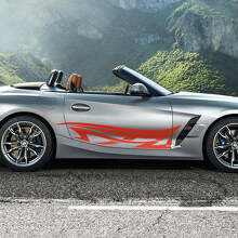 Adesivo in Vinile con Strisce Tribali per Porta Laterale per BMW Z4 4