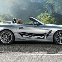 Adesivo in Vinile con Strisce Tribali per Porta Laterale per BMW Z4 5