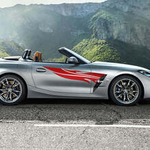 Adesivo in vinile per decalcomania con strisce tribali per portiera laterale BMW Z4 2
 2