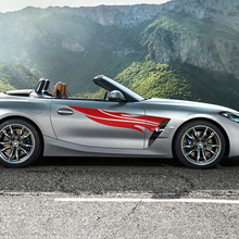 Adesivo decalcomania in vinile per strisce tribali per porta laterale BMW Z4 2
 2