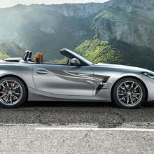 Adesivo in vinile per decalcomania con strisce tribali per portiera laterale BMW Z4 2
 3