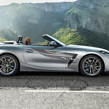 Adesivo decalcomania in vinile per strisce tribali per porta laterale BMW Z4 2
 3