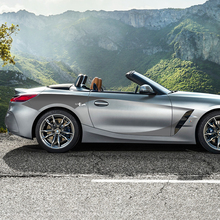 Strisce per accenti delle porte laterali Adesivo decalcomania in vinile BMW Z4
 4