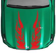 Decalcomania per cofano a quadretti L Stripes Racing per BMW Serie 5 G60 M5 G90
 2
